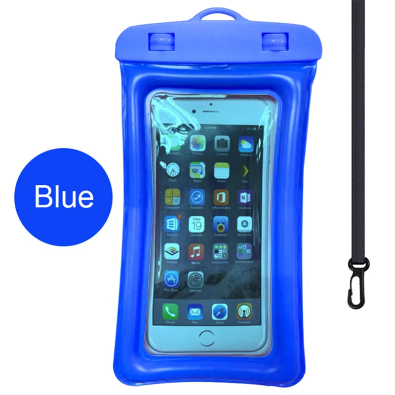 IP68 Universal Waterproof Phone Cases Bag For iPhone 16 15 14 13 12 11 Pro Max X Xiaomi Samsung S24 Ultra Swim Cover Accessories