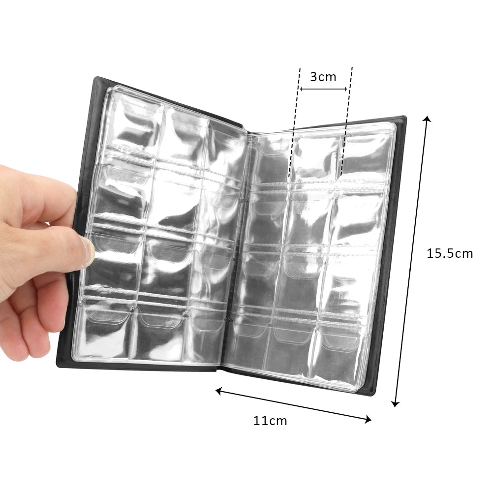 Multi-kinetic Coin Collection Gifts PVC Coins Collection Book  For Collector

 Coin Collectors Coin Album