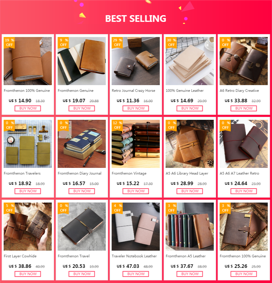 Fromthenon Filler Papers Note Core For Midori Travelers' Notebook Monthly Weekly Planner Refill Retro Notebook Retro Stationery