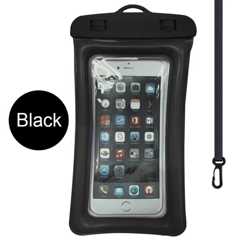 IP68 Universal Waterproof Phone Cases Bag For iPhone 16 15 14 13 12 11 Pro Max X Xiaomi Samsung S24 Ultra Swim Cover Accessories