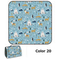 26 Colors Picnic Mat Outdoor Camping Mat Waterproof Picnic Blanket Machine Washable Beach Pad Moisture-proof Tent Sleeping Mat
