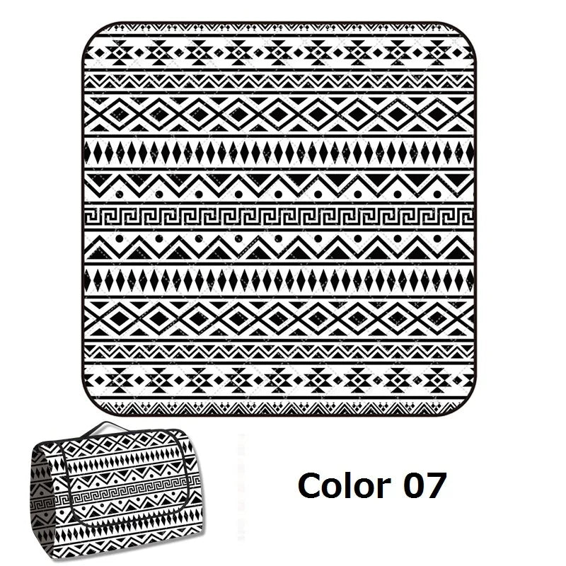 26 Colors Picnic Mat Outdoor Camping Mat Waterproof Picnic Blanket Machine Washable Beach Pad Moisture-proof Tent Sleeping Mat