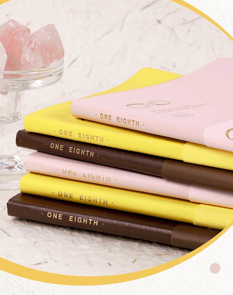 New Kinbor A5 Undated Planner 2025 Soft PU Travelers Notebook Agenda Money Saving Book Break-even Checklist Todo Goal Stationery