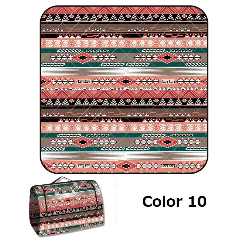 26 Colors Picnic Mat Outdoor Camping Mat Waterproof Picnic Blanket Machine Washable Beach Pad Moisture-proof Tent Sleeping Mat