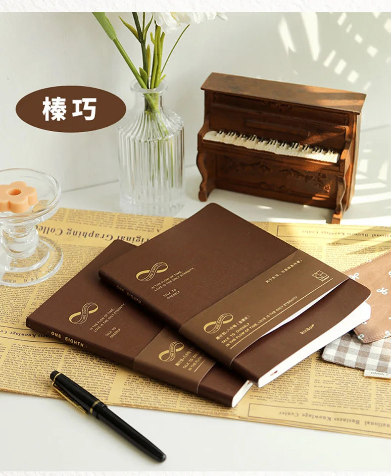 New Kinbor A5 Undated Planner 2025 Soft PU Travelers Notebook Agenda Money Saving Book Break-even Checklist Todo Goal Stationery