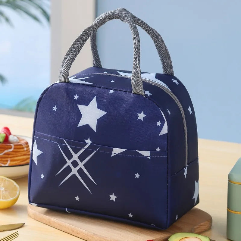 Lunch Bag Handle Insulation cooler bag for Women kid Lunch Box picnic travel Portable Food Storage Breakfast Thermal Food Bag