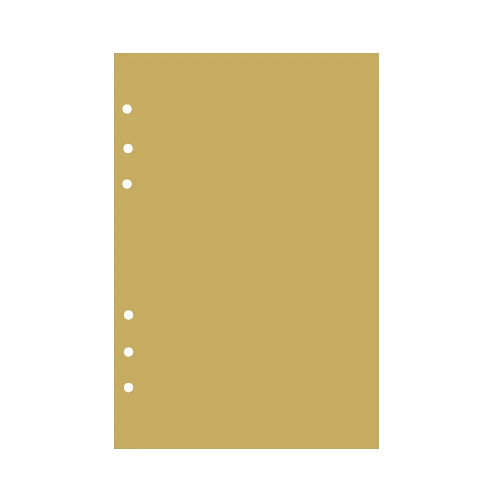 45 Pieces A5 A6 A7 6ring Loose Leaf Notebook Refill Binder Inner Page Budget Weekly Monthly To Do Line Dot Grid Paper Stationery