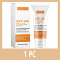Face & Body Sunscreen Non-Greasy SPF 100+ Facial Sunblock UVA & UVB Protection Sunblocking Cream Anti Aging for Summer Beach